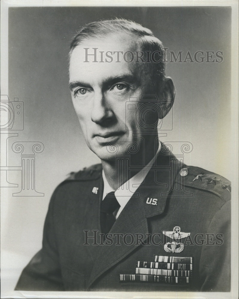 1965 Lt.General Bruce K. Holloway, Macdill Air Force Base. - Historic Images