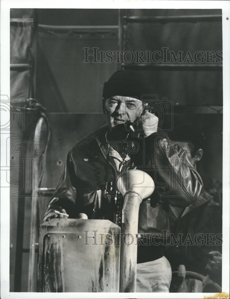 1973 Hal Holbrook at Cmdr. Bucher in ABC Theatre's "Pueblo" - Historic Images