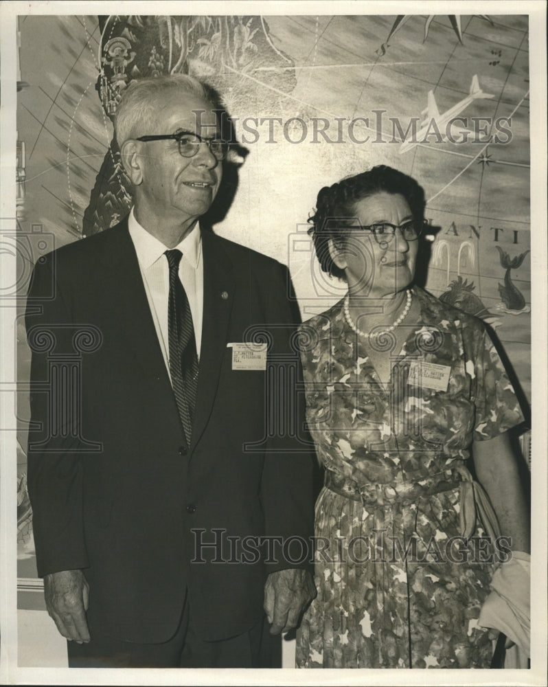 1963 Rev. and Mrs. O.T. Mattox, Mirror Lake Chris. Church - Historic Images