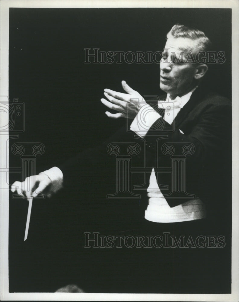 1970 Henry Mazer, Conductor of the Pittsburgh Symphony Orchestra - Historic Images