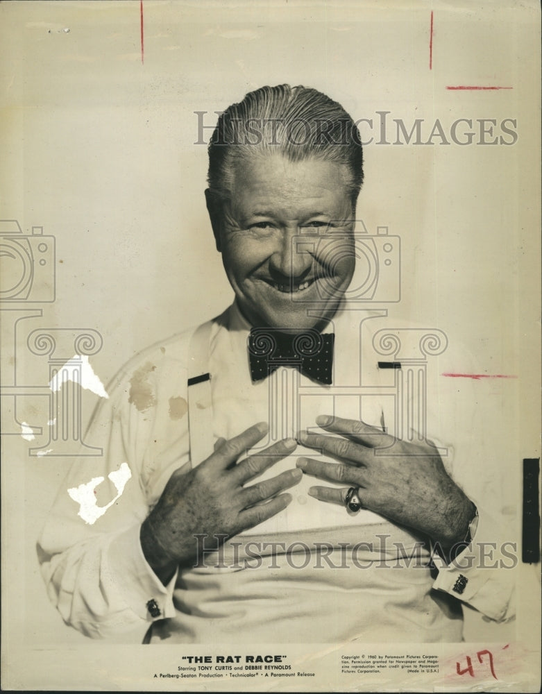 1963 Actor Jack Oakie in "The Rat Race" - Historic Images