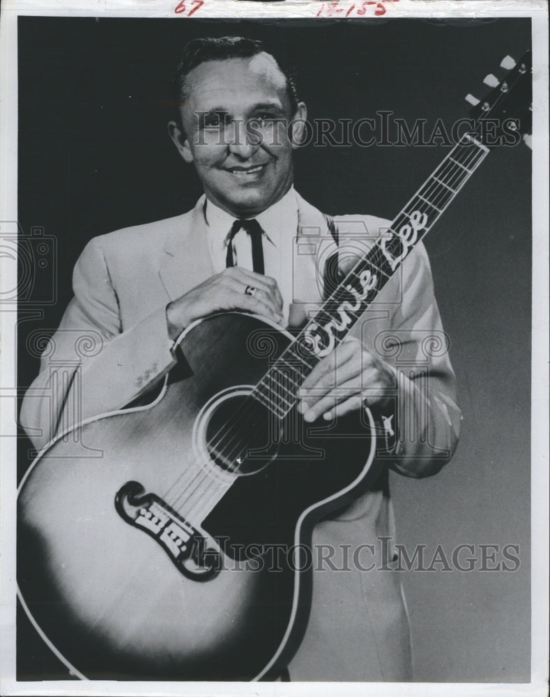 1967 Famous Country Singer Ernie Lee in his early days.  - Historic Images