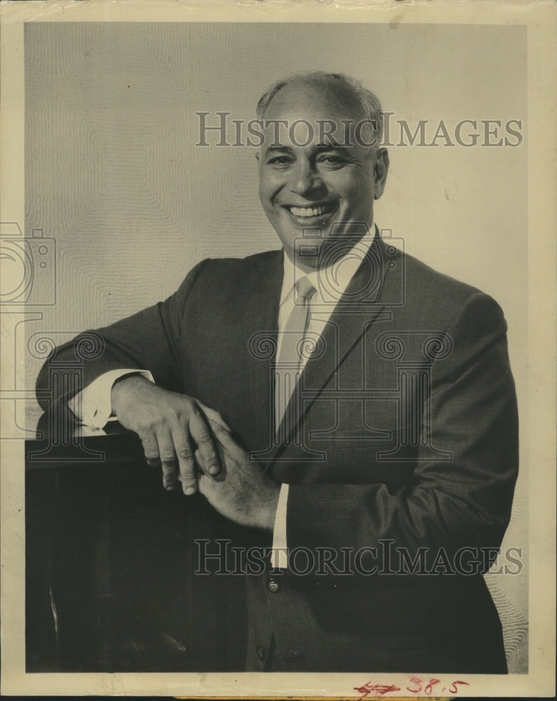 1960 Allen Funt American TV Producer Popular Host "Candid Camera" - Historic Images