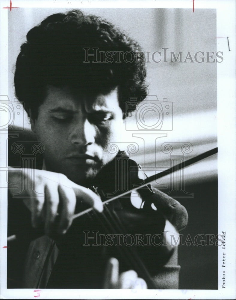 1985 Peter Schaaf, musician - Historic Images