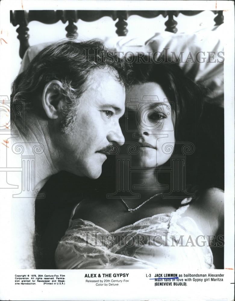 1976 Jack Lemmon "Alex & The Gypsy"  - Historic Images