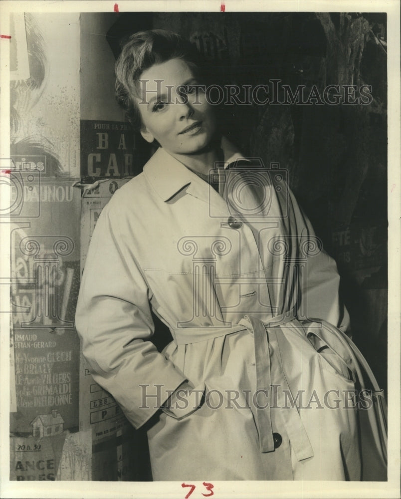 1963 Actress Monique Lemaire  - Historic Images