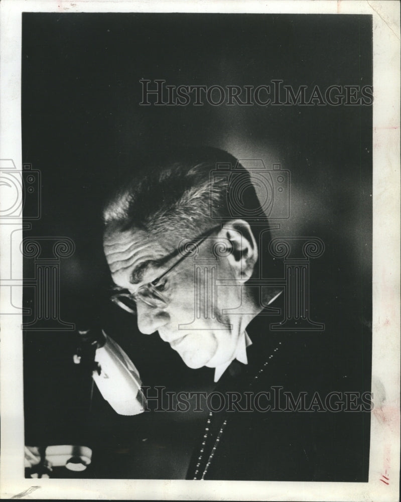 1968 Bishop Gerhard May Church Of Augsburg  - Historic Images