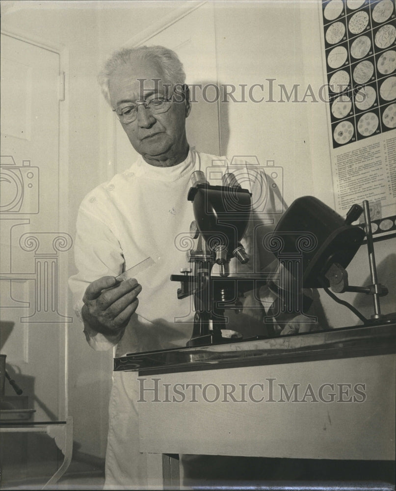 Dr. Joseph Halton at Work in Sarasota, FL  - Historic Images