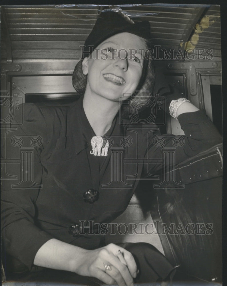 1940 Jane Mason of Tampa to Marry Republican John Hamilton - Historic Images