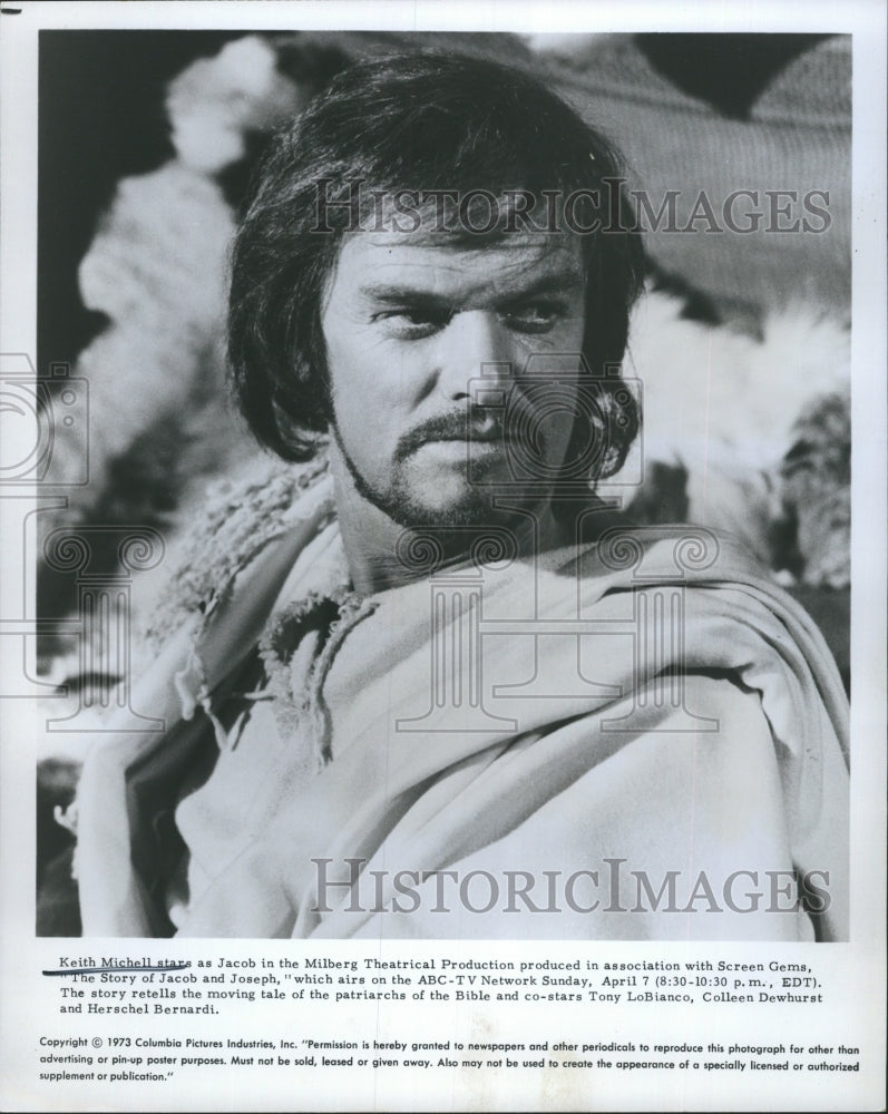 1974 Keith Michell as Jacob in &quot;the story of Jacob and Joseph&quot; - Historic Images