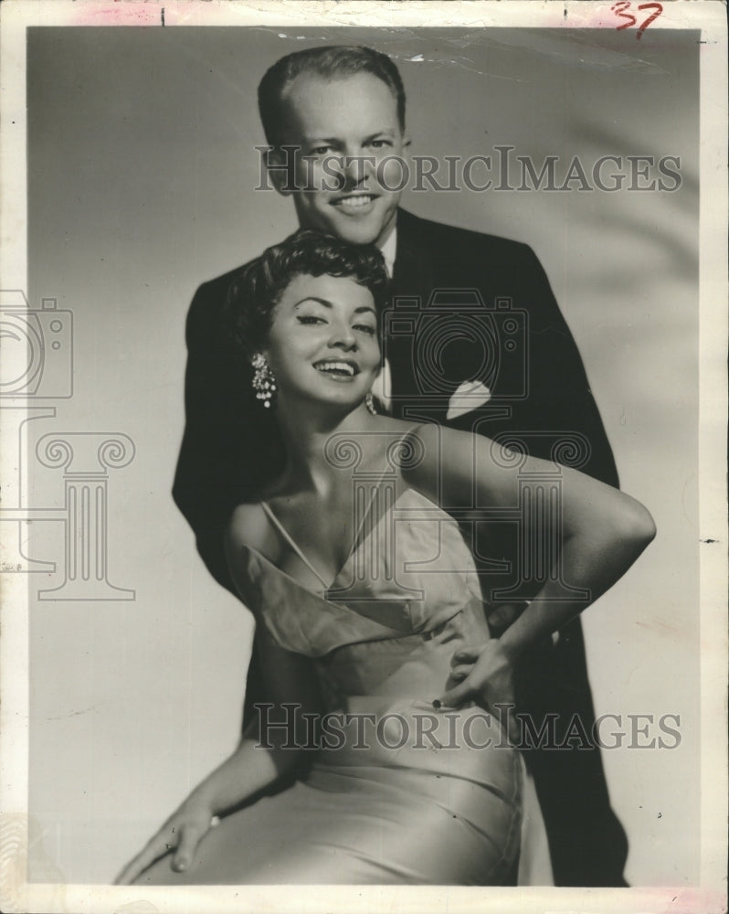 1965 Phil Ford and Mimi Hines husband and wife comic team. - Historic Images