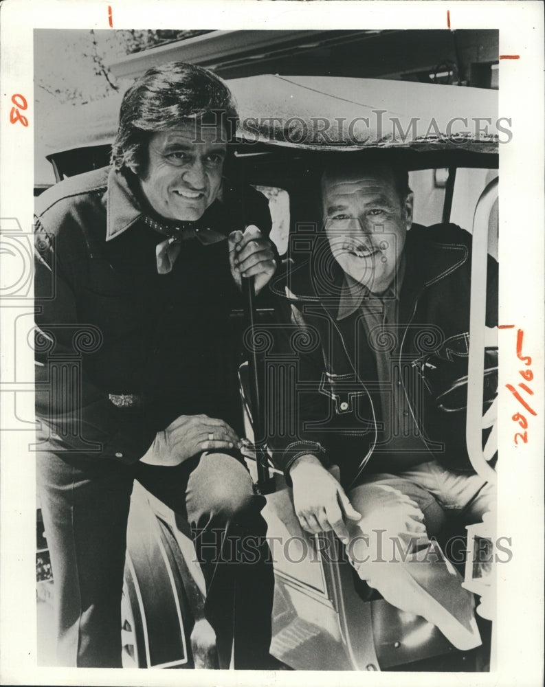 Johnny Cash and Ernie Ford in "Country comes Homes "  - Historic Images
