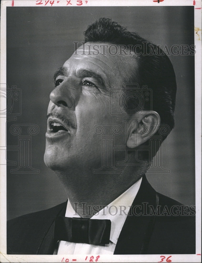 1970 Tennesse Ernie Ford  American recording artist and TV Host. - Historic Images