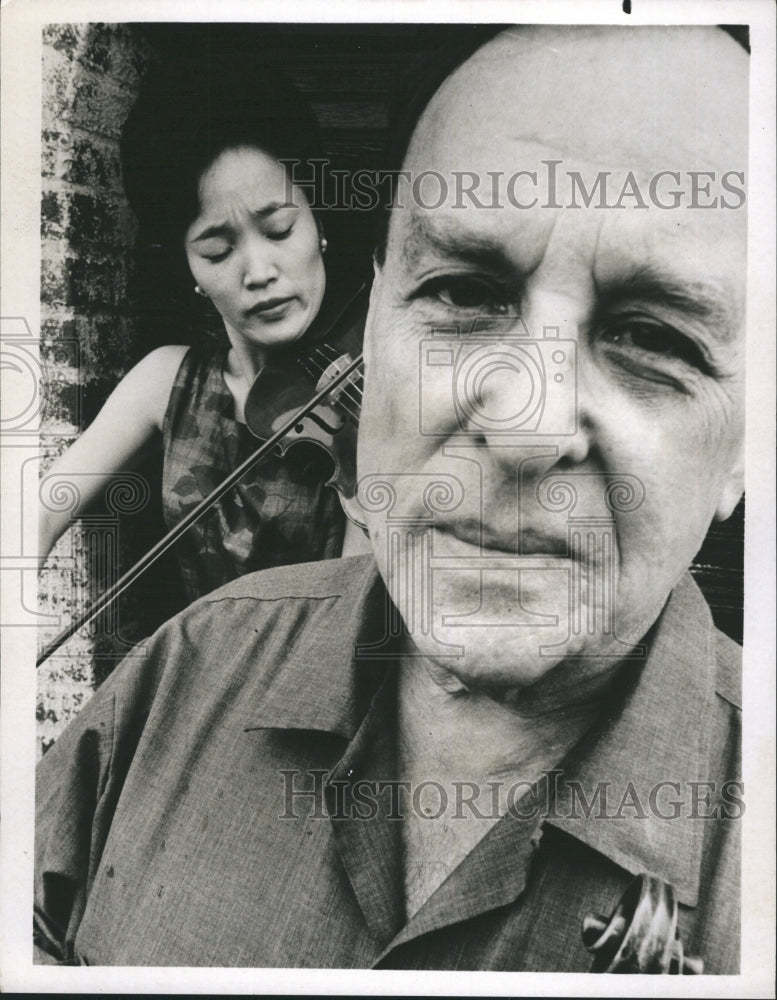 1967 Violinist Joseph Fuchs in the show "The Virtuoso Teacher" - Historic Images