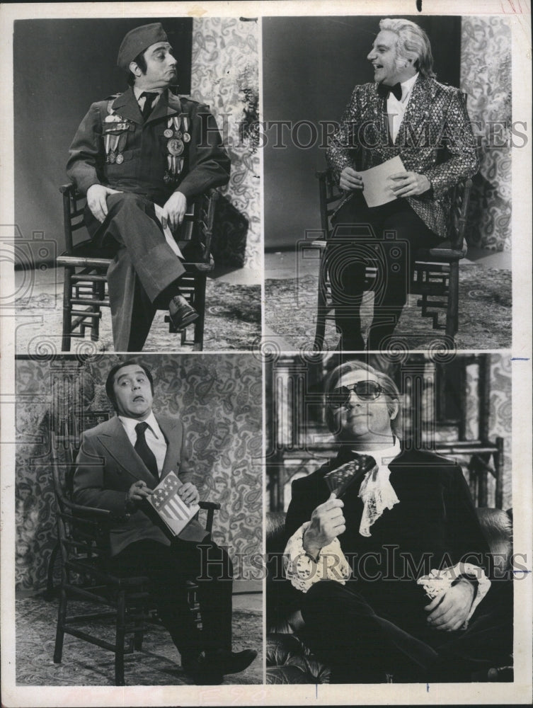 1971 Comedian David Frye in "Kraft Music Hall"  - Historic Images