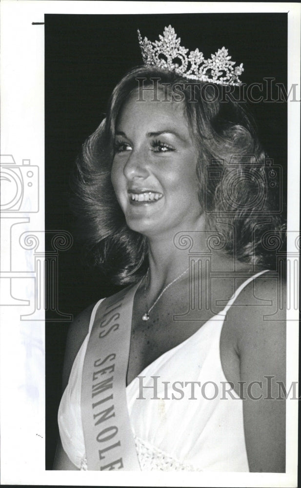 1980 Lori Logan, Miss Seminole  - Historic Images