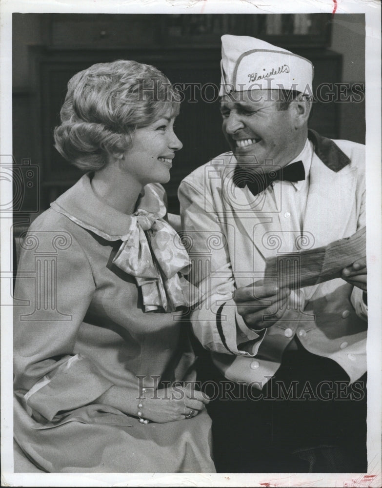 1962 Comedian Paul Lynde Appears With Actress On Television Show - Historic Images