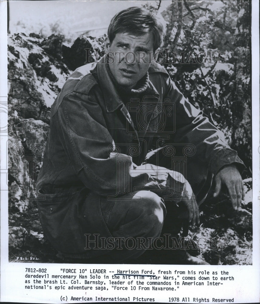 1978 Harrison Ford Stars In "Force 10 From Navarone"  - Historic Images
