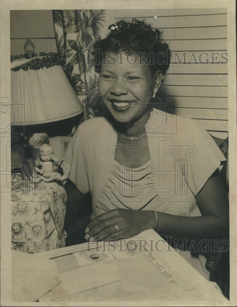 Press Photo Mrs. Ossie Swinton - Historic Images