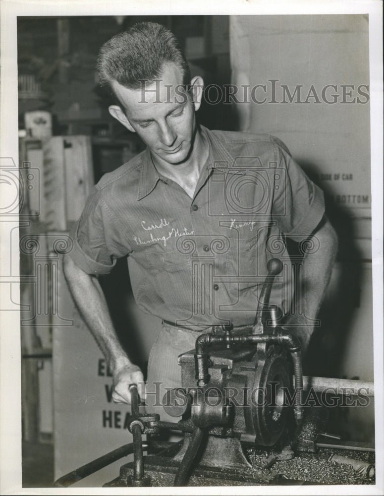 1953 Kenneth P. Taylor Businessman Employs People With Special Needs - Historic Images