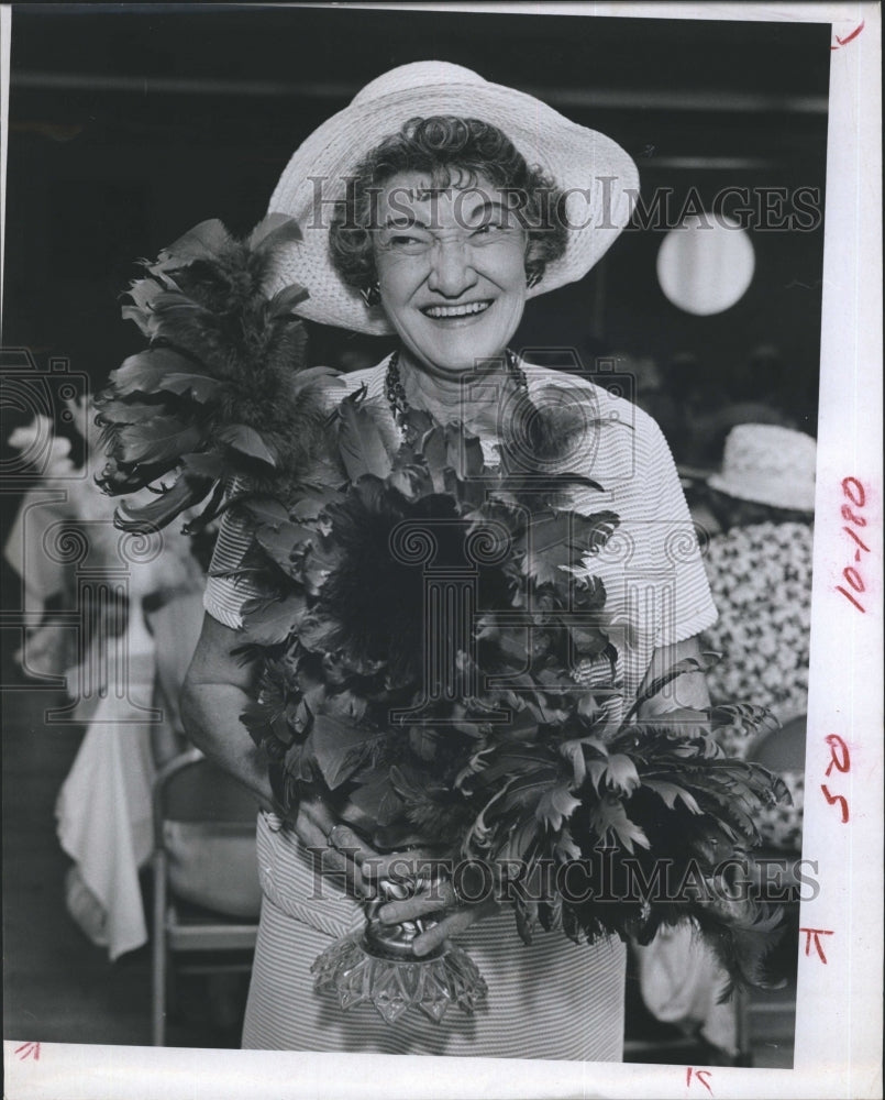 1967 Mrs. Joseph Taylor St. Petersburg Women&#39;s Club Decor Chairman - Historic Images