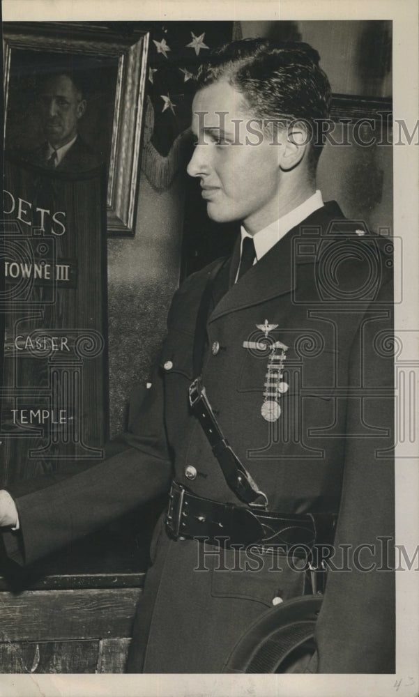 1944 Cadet major Fred M. Temple, was named FL Military Academy's - Historic Images