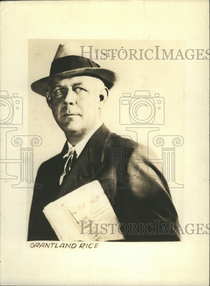 1940 Grantland Rice American Sportswriter.  - Historic Images