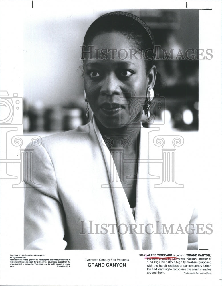 1992 Actress Alfre Woodard Grand Canyon Jane Twentieth Century Fox - Historic Images