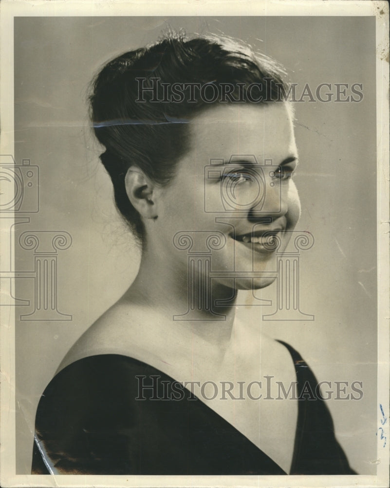 1954 Margaret Horne Williams Thomasville Georgia Fiancee - Historic Images