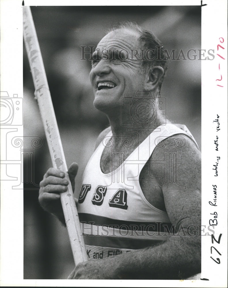 1986 Olympic Pole Vaulter Reverend Bob Richards - Historic Images