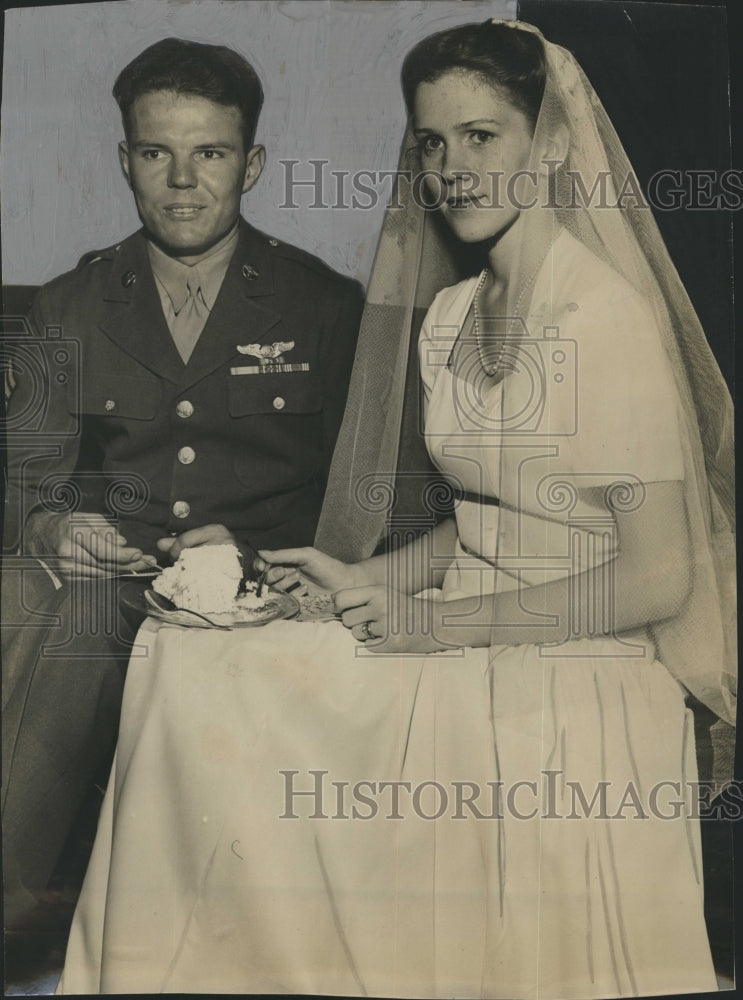 Sgt. and Mrs. Rhoden  - Historic Images
