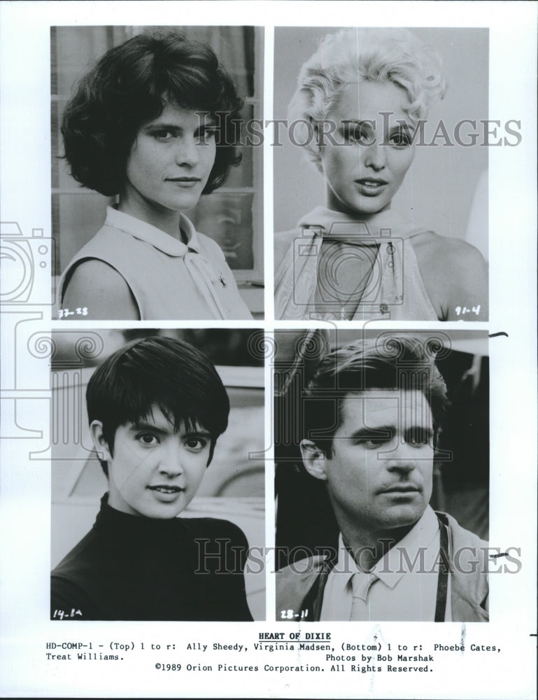 1989 Ally Sheedy, Virgina Madsen, Phoebe Cates and Treat WIlliams - Historic Images