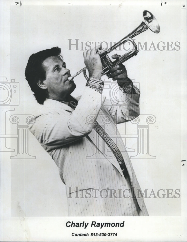 1993 Trumpet Player Charly Raymond  - Historic Images