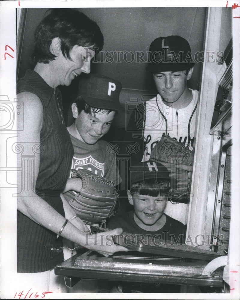 1970 Williams' family boys eye tasy treats  - Historic Images