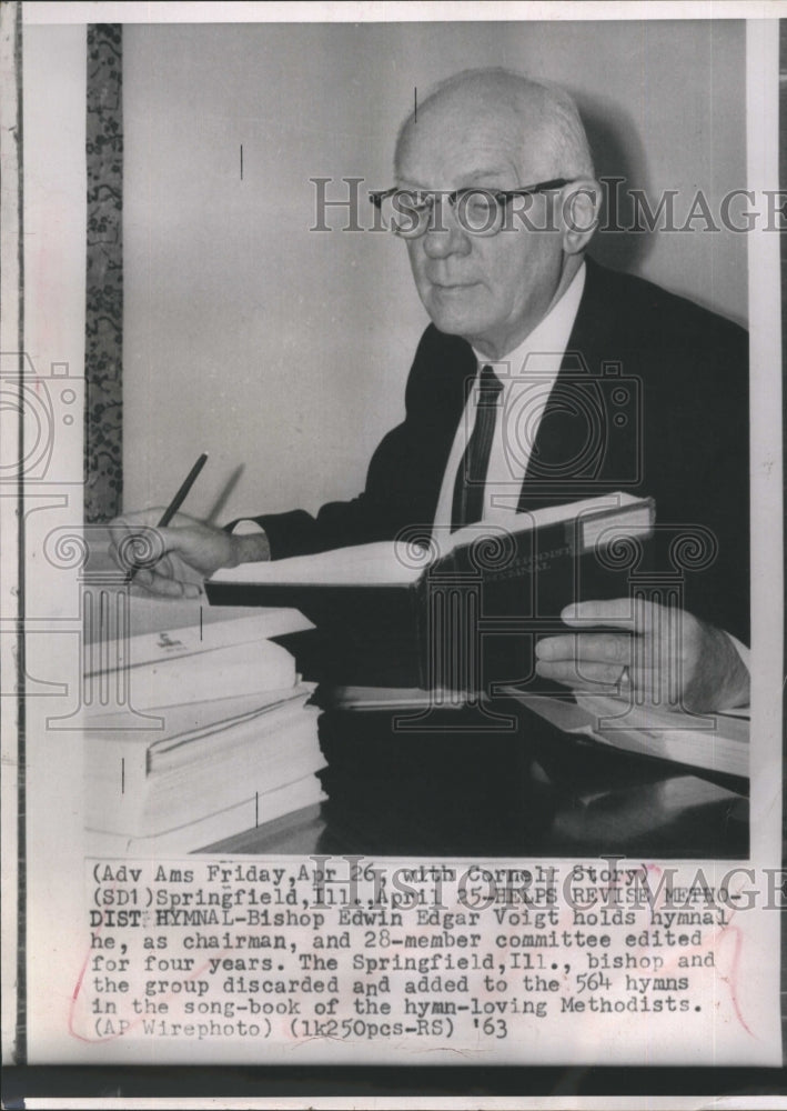 1963 Bishop Edwin Edgar Voigt  - Historic Images