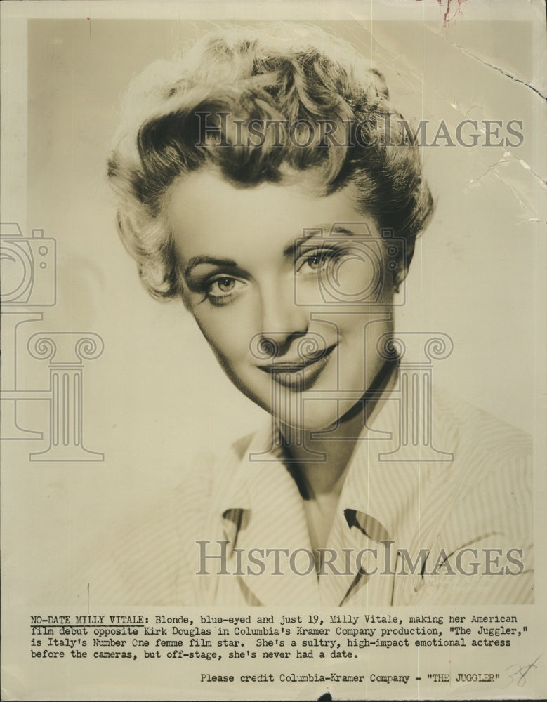 1953 Milly Vitale  - Historic Images