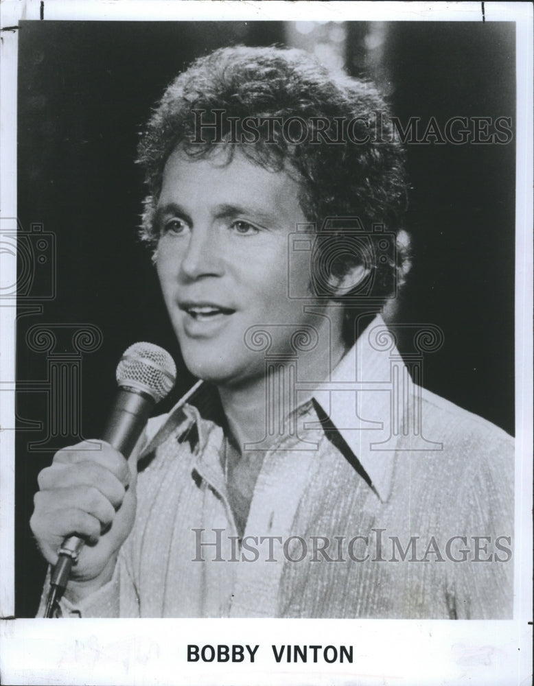 1978 Bobby Vinton  - Historic Images