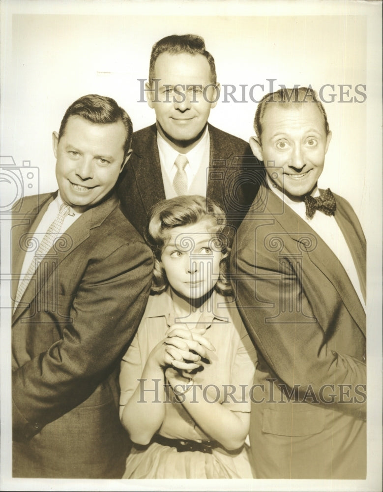 1962 Three Jokers and a Queen, stars in Oh&#39;those Carol Byron.&quot; - Historic Images