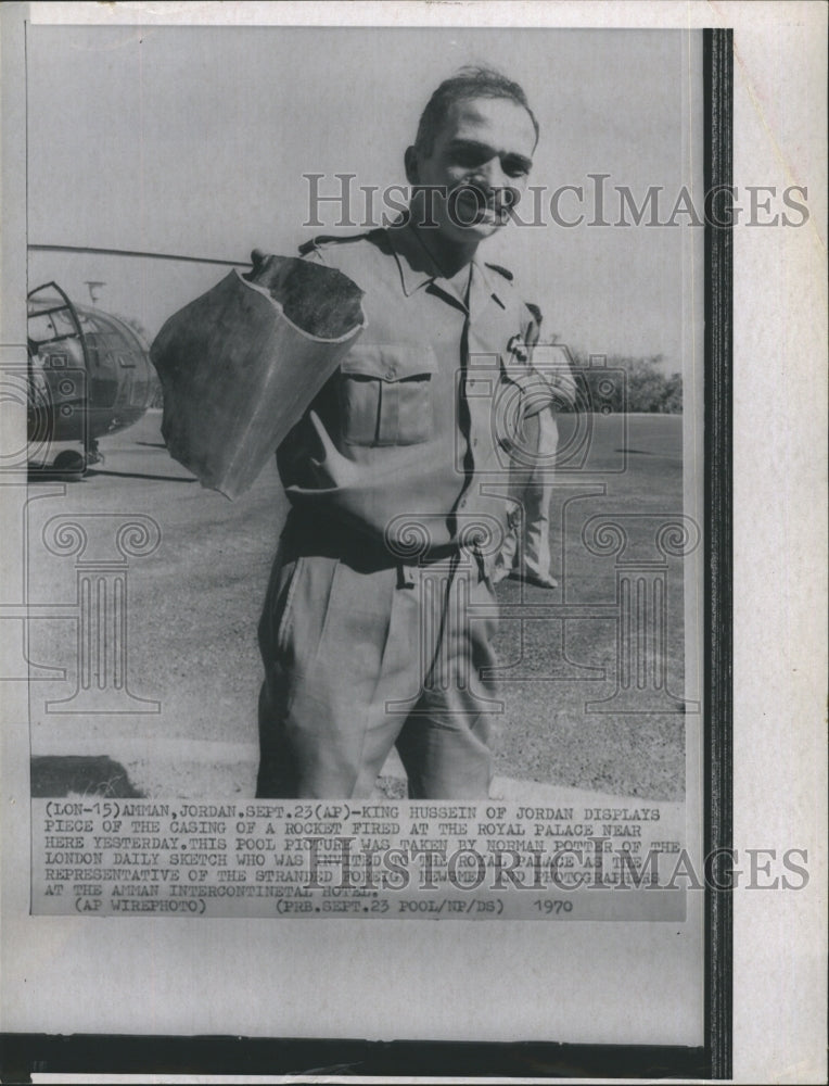 1970 King Hussein of Jordan  - Historic Images