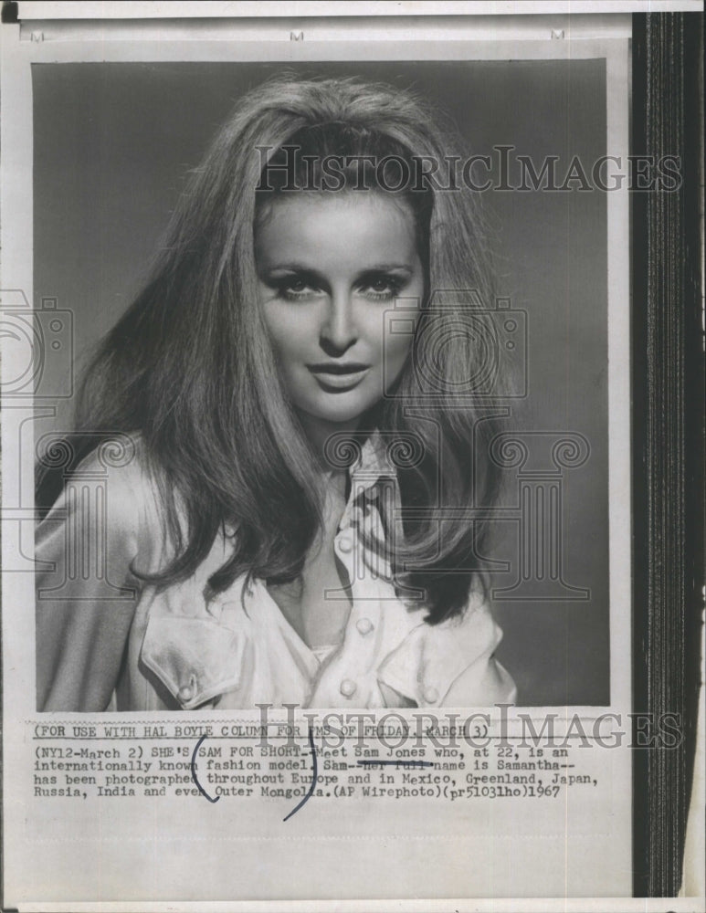 1967 Samantha "Sam" Jones  - Historic Images
