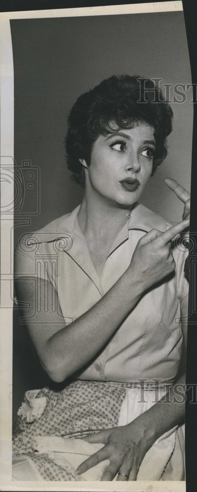 1960 Actress Cara Williams  - Historic Images