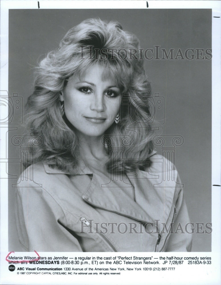 1988 Melanie Wilson stars as Jennifer in "Perfect Stangers." - Historic Images