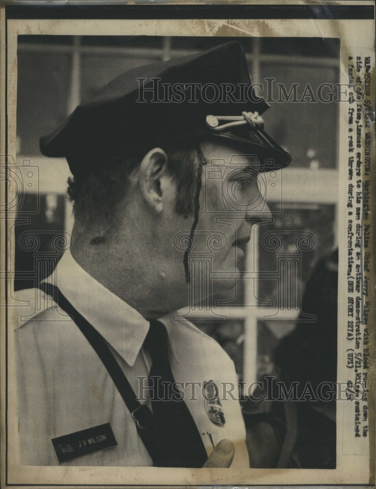 1972 Washington Police Chief Jerry Wilson - Historic Images