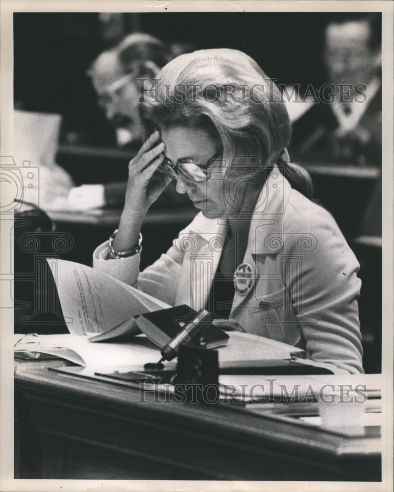 1976 State Senator Lori Wilson, Florida.  - Historic Images