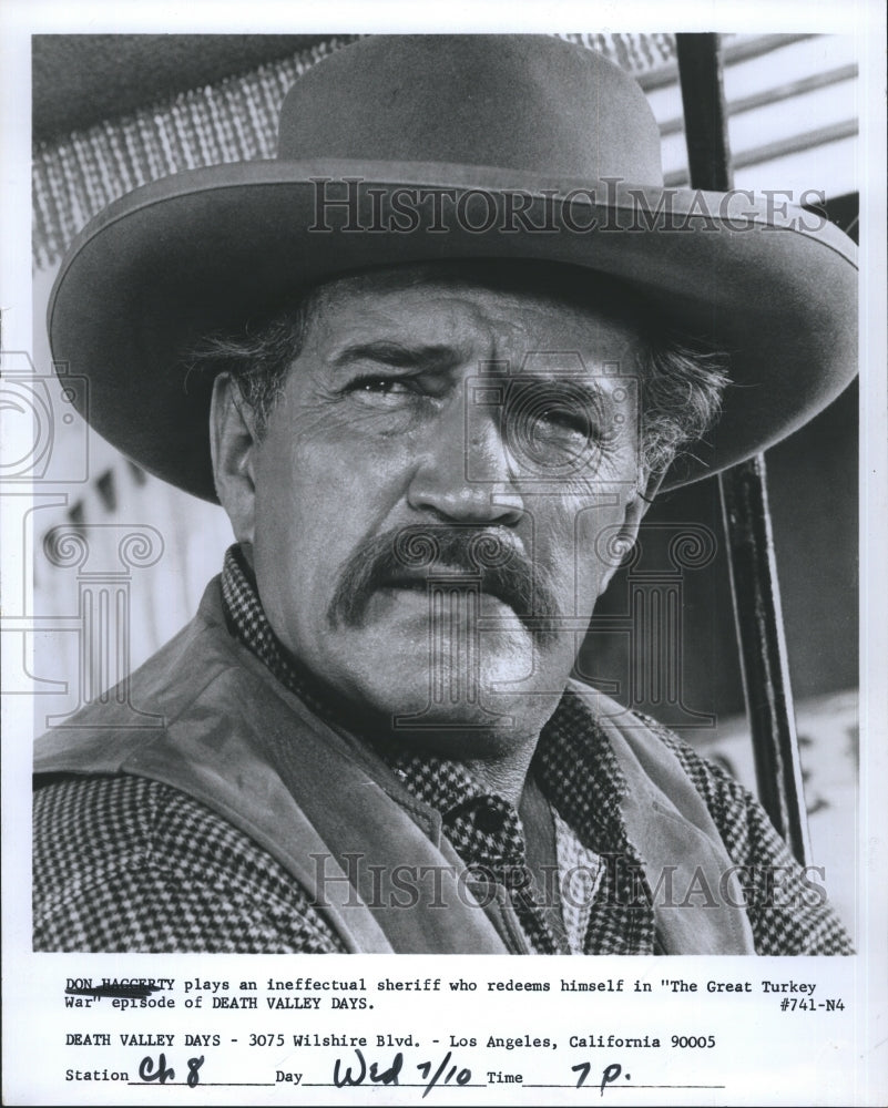 1968 Actor Larry Haggerty stars in "Great Turkey".  - Historic Images