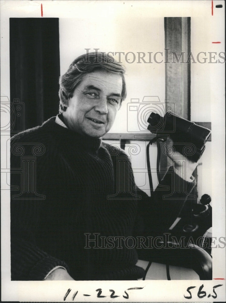 1983 Ralph Waite American Actor star in "The Mississippi". - Historic Images