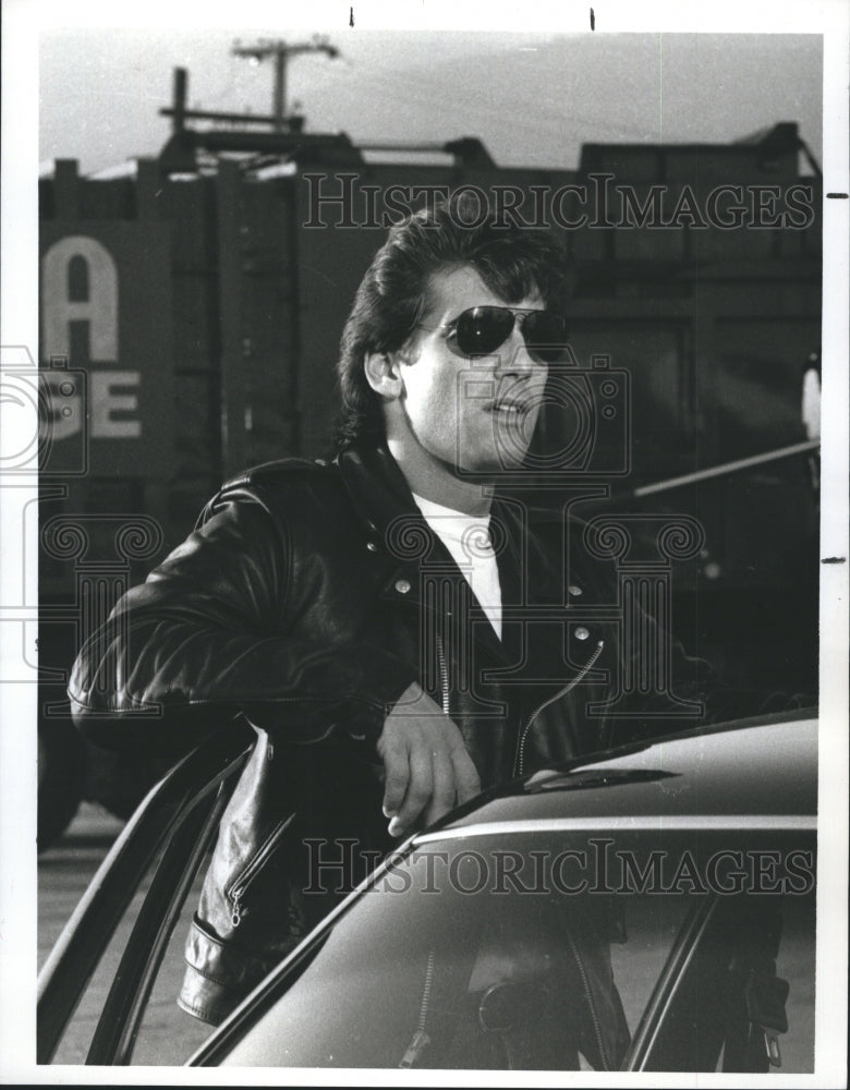 1990 Ken Wahl as Vinnie Terranova in &quot;Wiseguy&quot;  - Historic Images