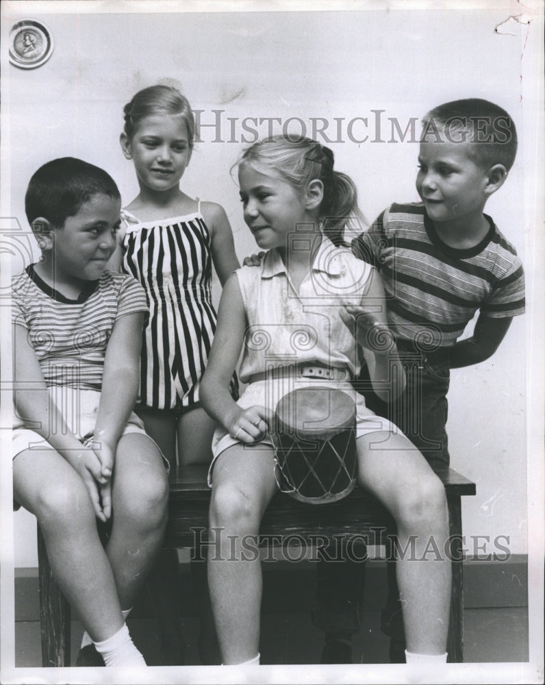 1960 Choir school in trinity Lutheran Church  - Historic Images