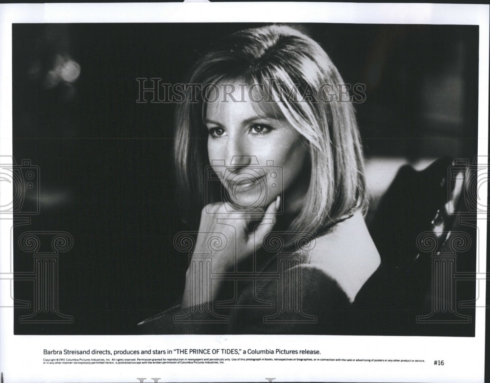 1991 Press Photo Barbara Streisand in "The Prince of Tides" - Historic Images