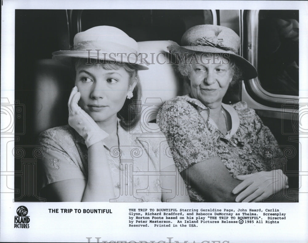 1985 Rebecaa DeMornay in &quot;The Trip To Bountiful&quot;  - Historic Images